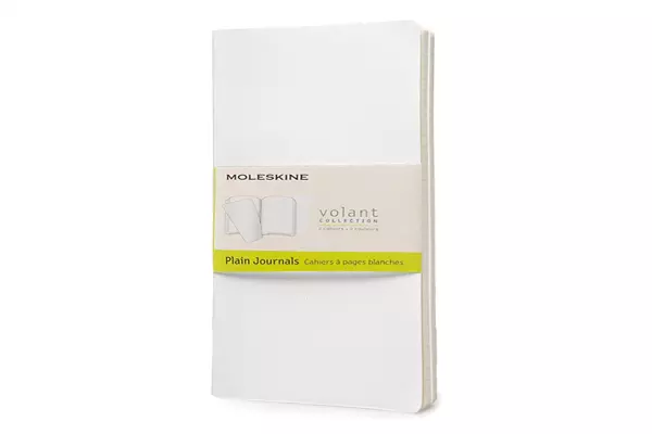 Een Moleskine Volant Plain Notebook Pocket White koop je bij Moleskine.nl